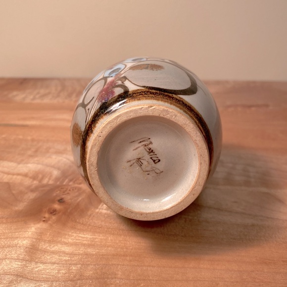 Vintage Signed Ken Edwards Mexican Tonala Pottery Vase - Picture 5 of 5